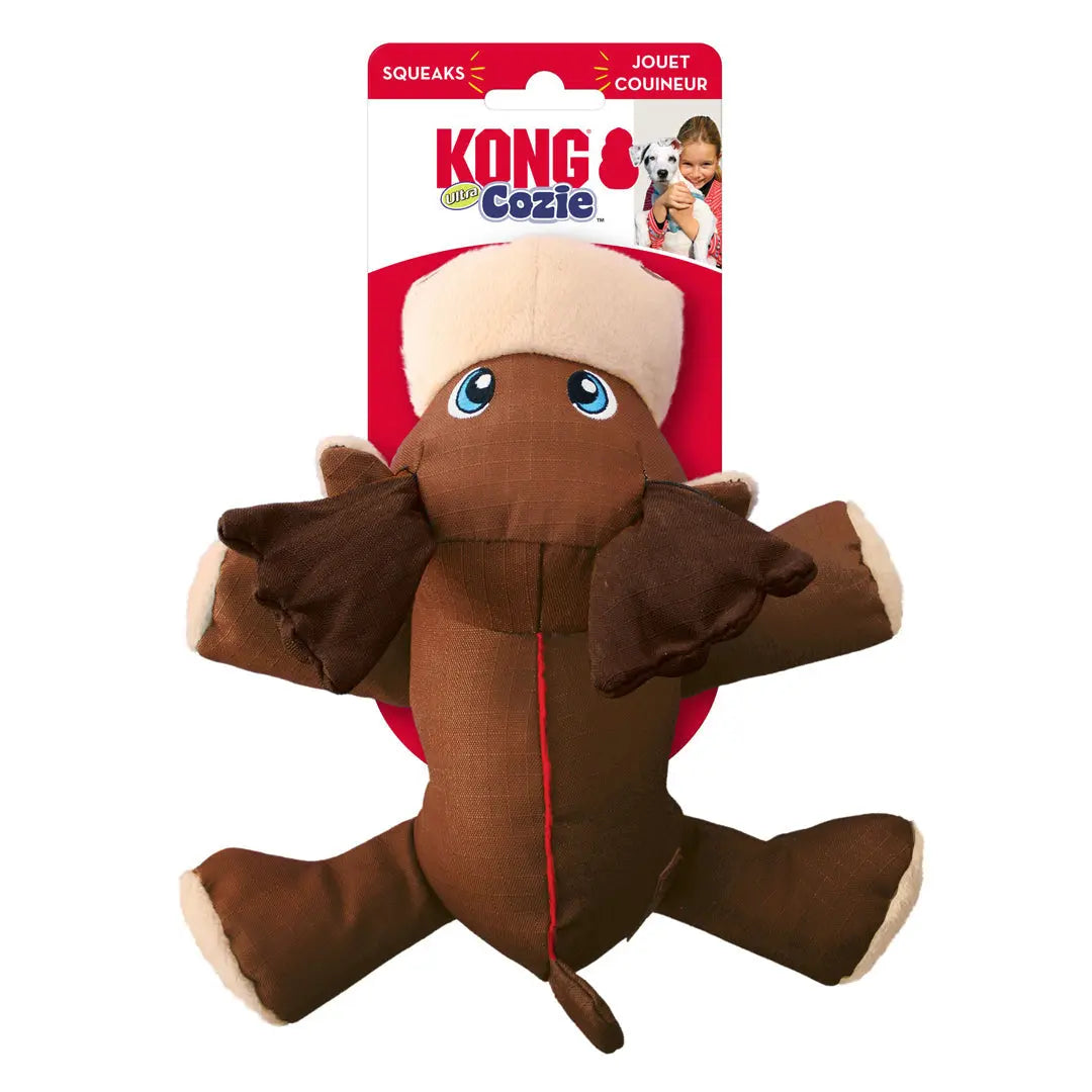 KONG Cozie Ultra Max Moose Dog Toy 1ea/MD Kong