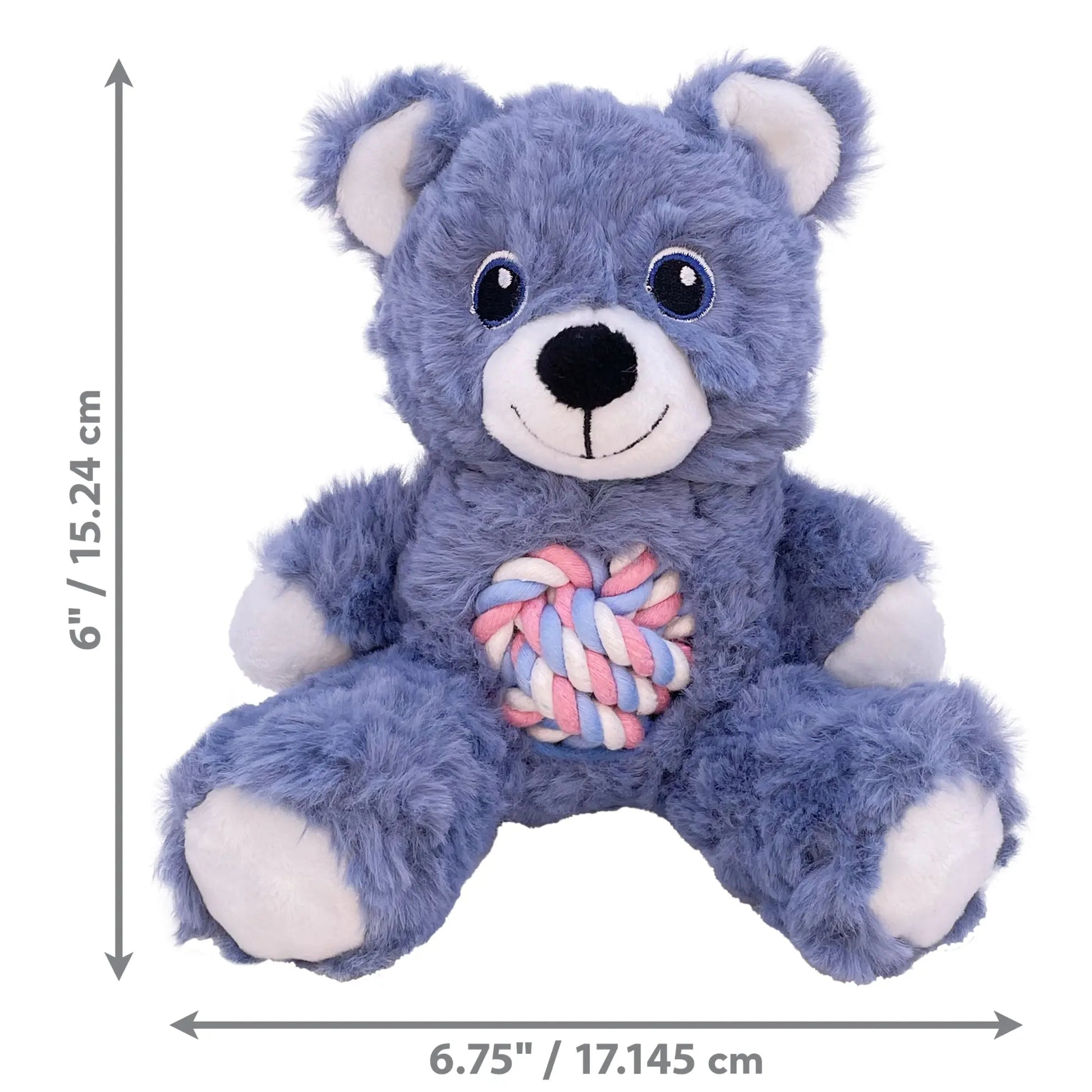 Kong Dog Knots Teddy Assorted Small Kong