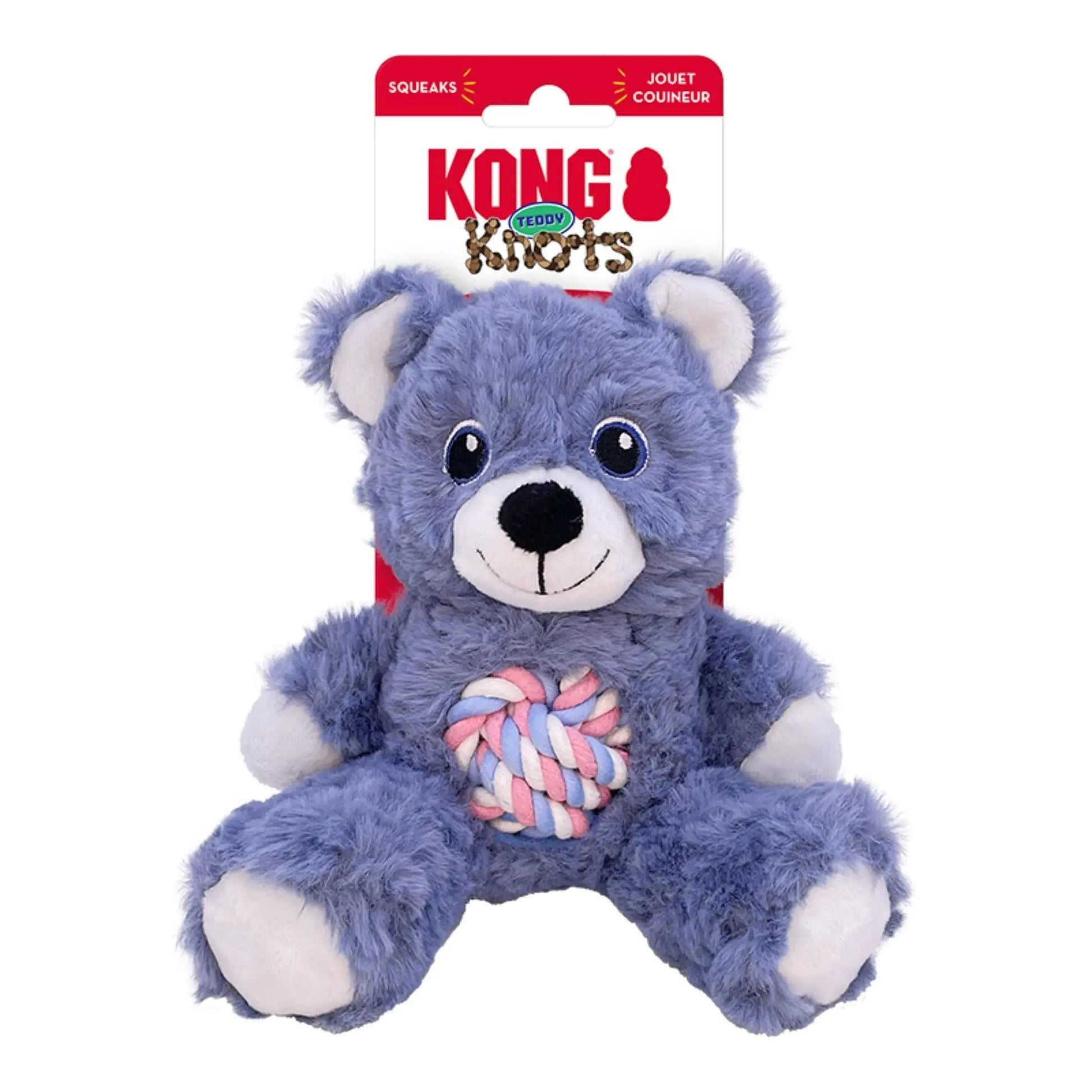 Kong Dog Knots Teddy Assorted Small Kong