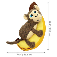 KONG Pull-A-Partz Pals Dog Toy Monkey, MD (2 pack) Kong