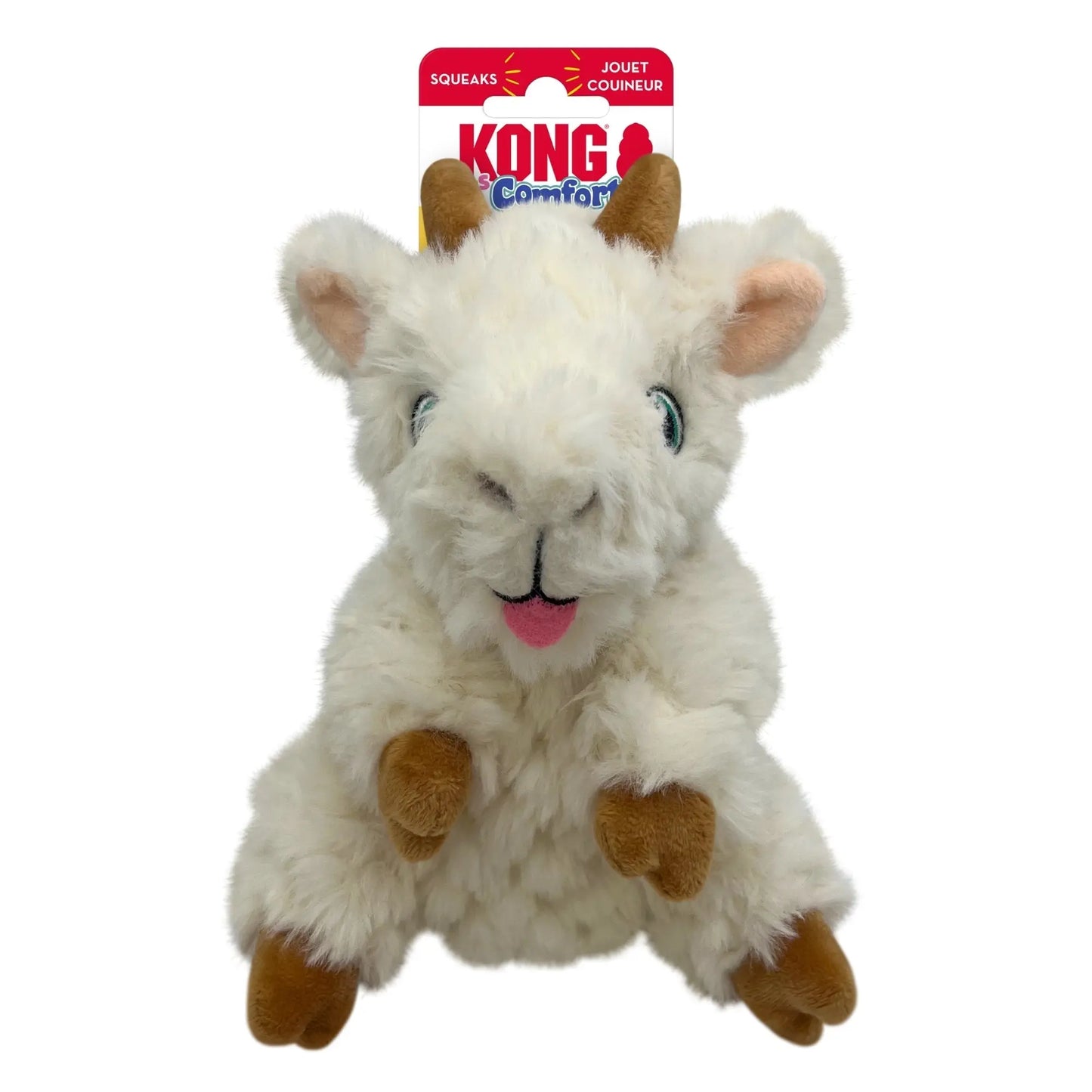 KONG Comfort Tykes Dog Toy Goat, SM (2pack) Kong