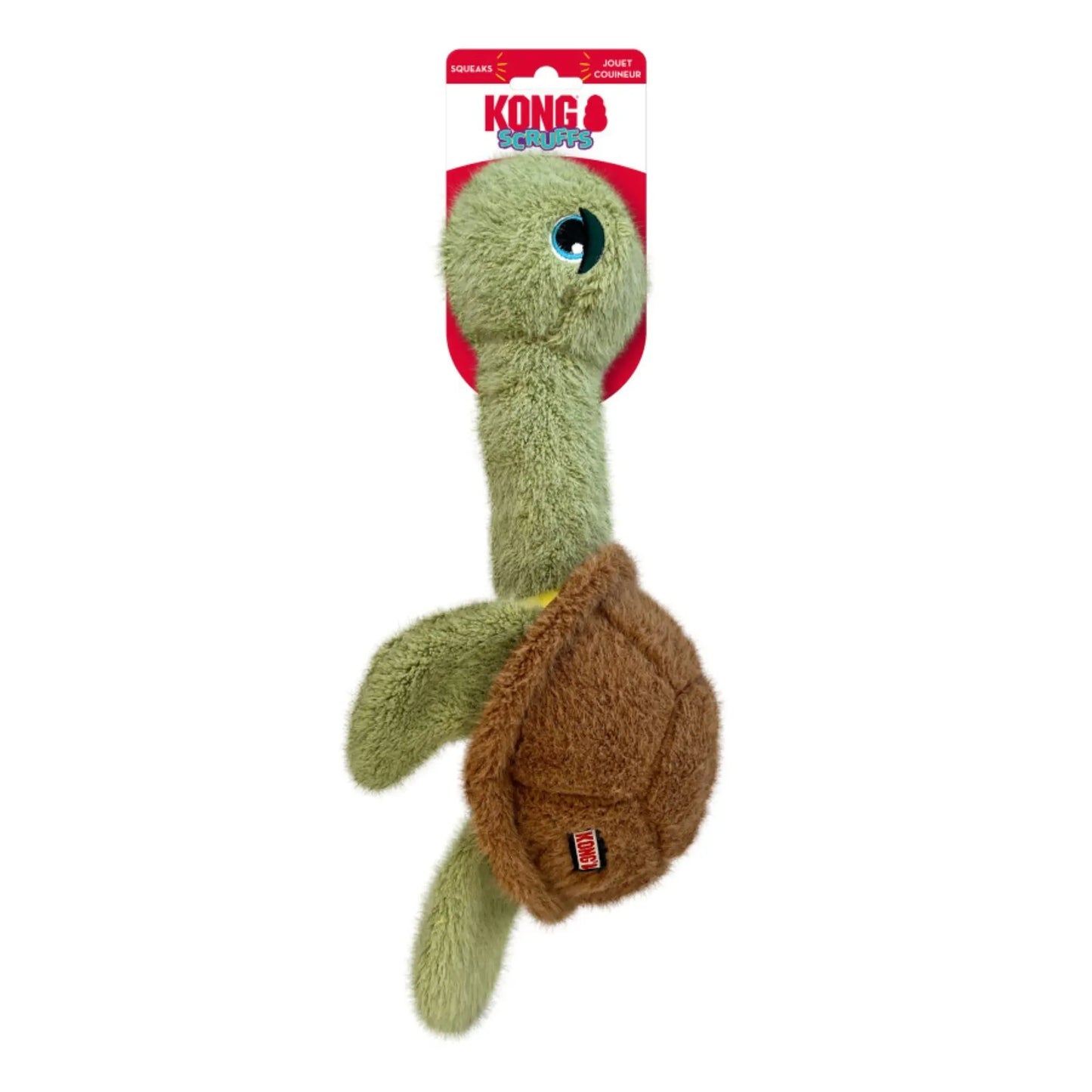 Kong Scruffs Dog Toy Turtle, 1ea/Medium/Large Kong