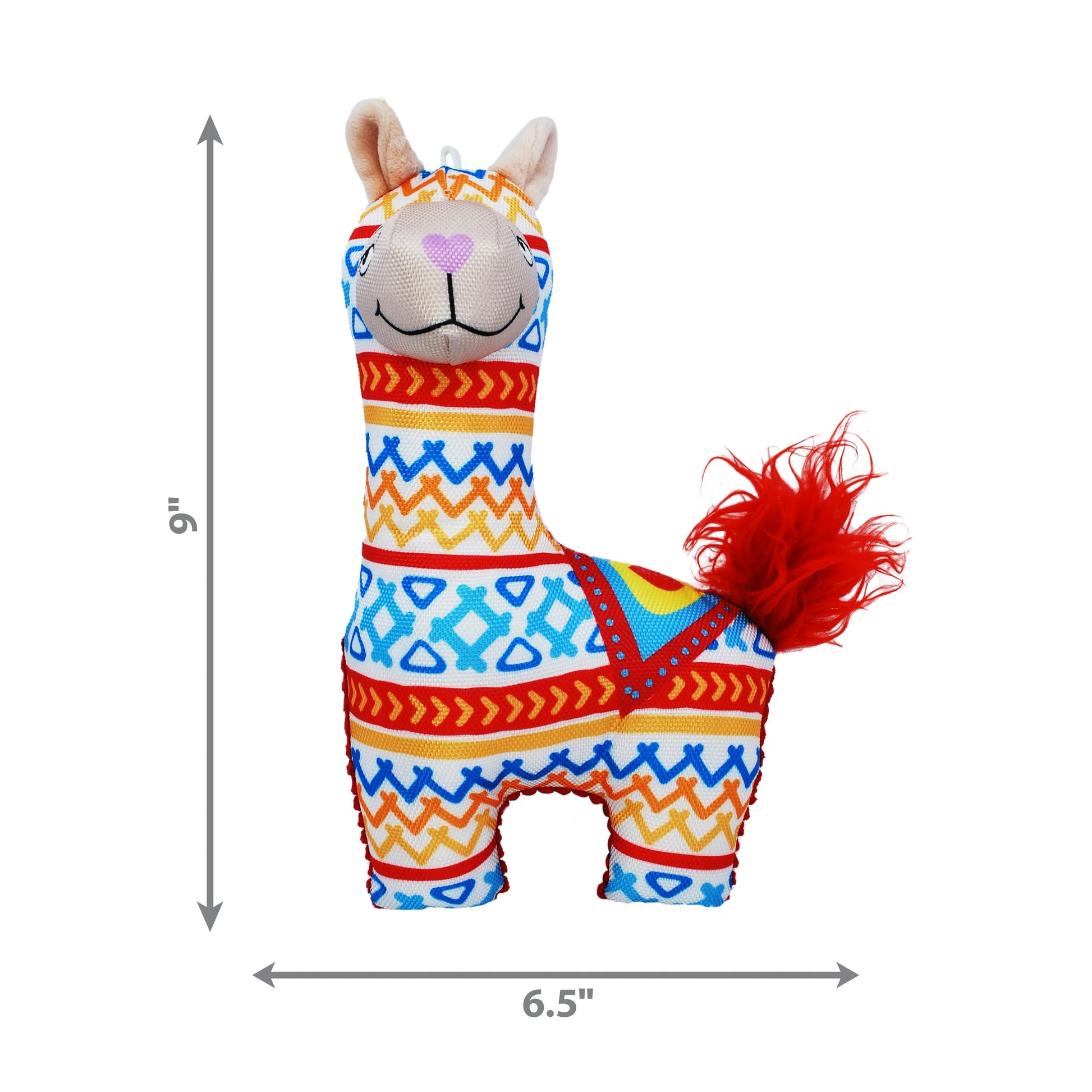 KONG Ballistic Vibez Llamas Dog Toy Assorted 1ea/SM/MD Kong