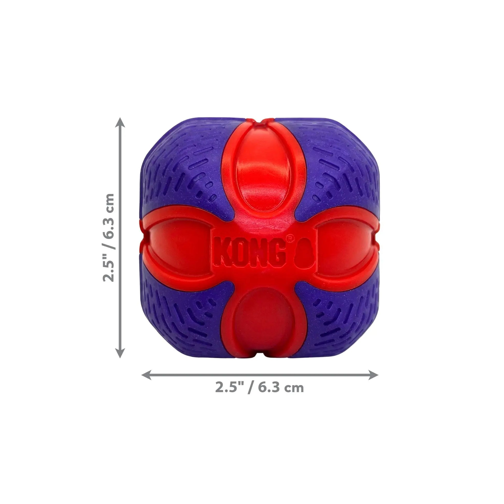 Kong Duets Duos Dog Toy Ball, 1ea/Medium Kong