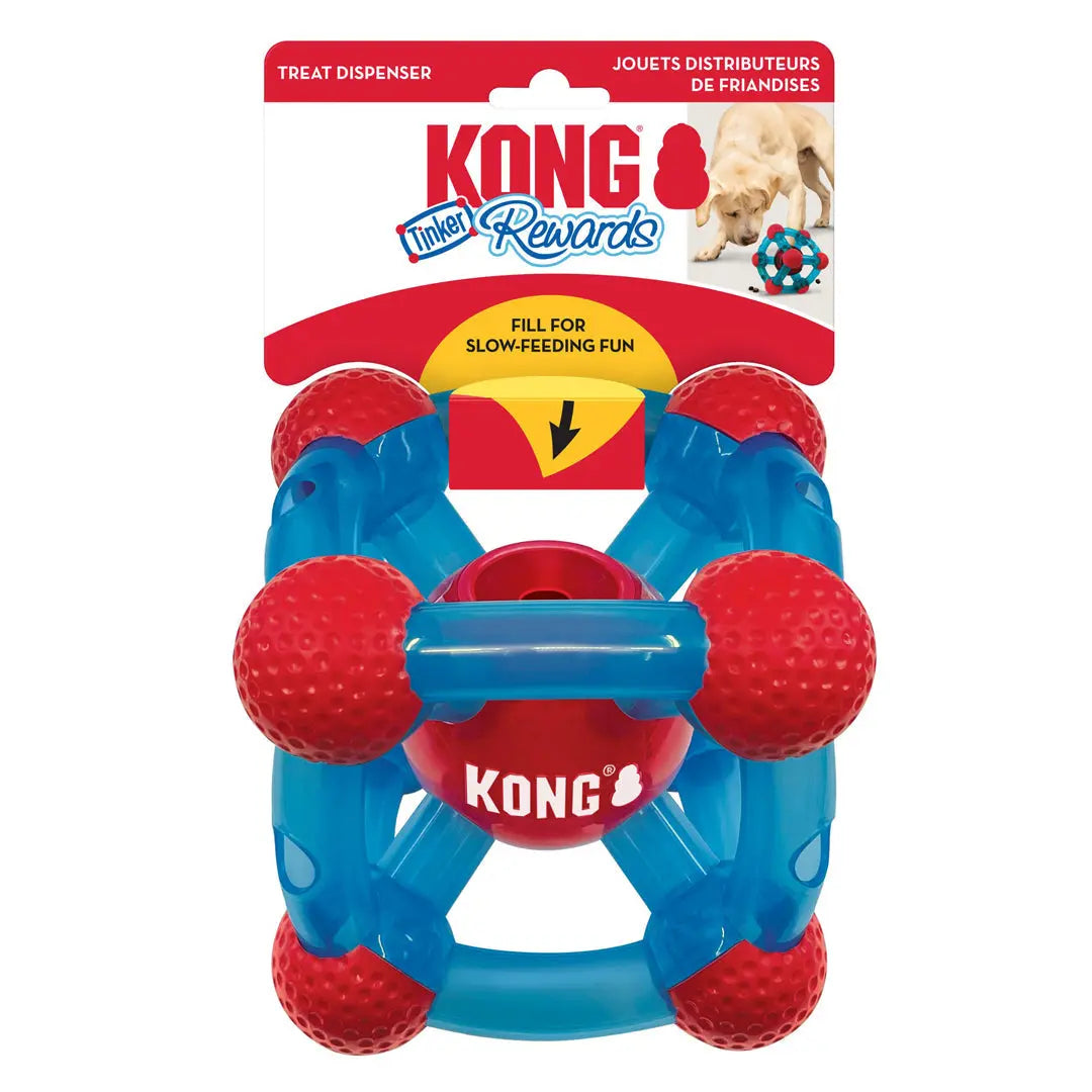 KONG Rewards Tinker Treat Dispenser Dog Toy 1ea/MD/LG Kong