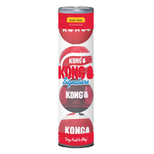 KONG Signature Ball Dog Toy Assorted 1ea/SM, 4 pk