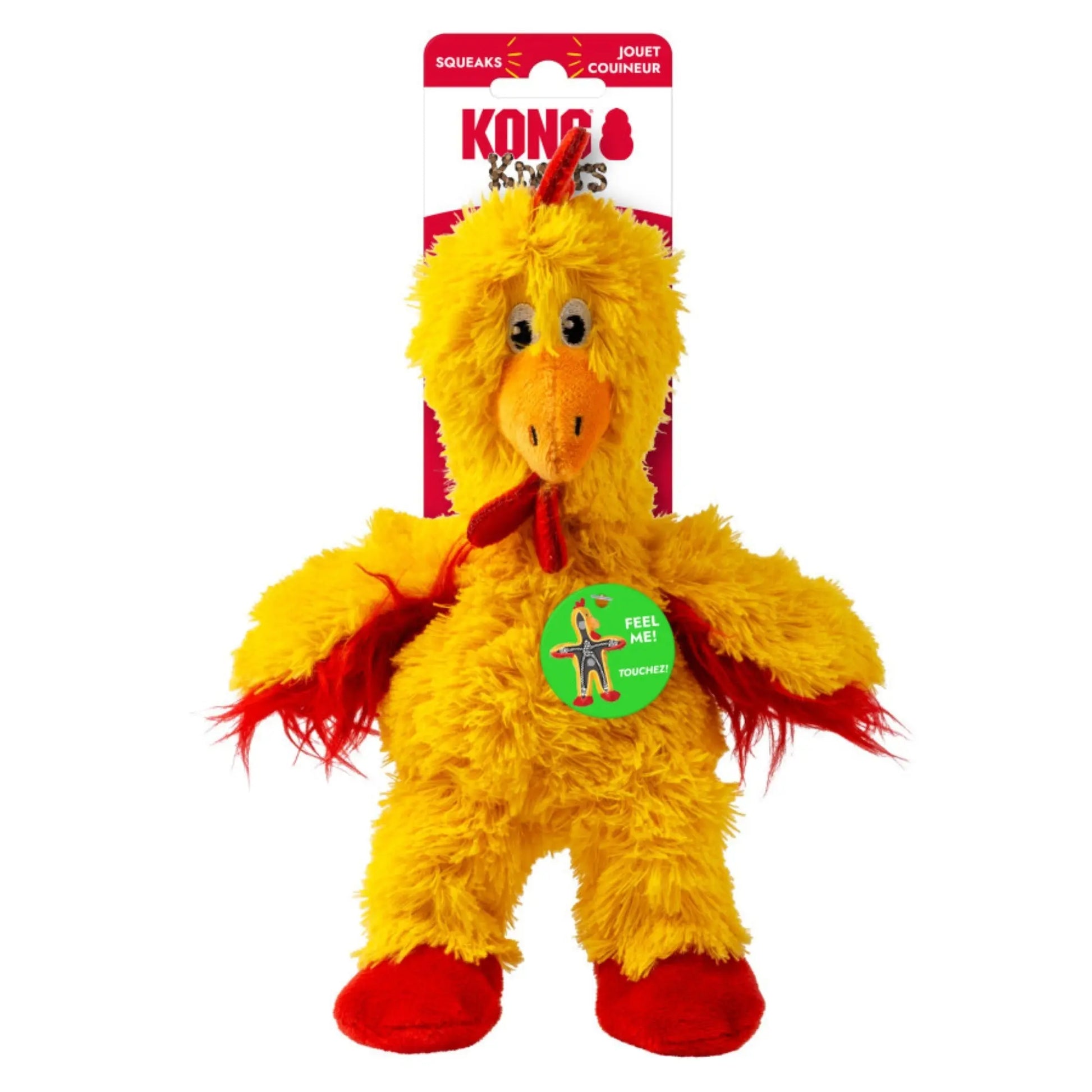 KONG Knots Chicken Dog Toy 1ea/SM Kong