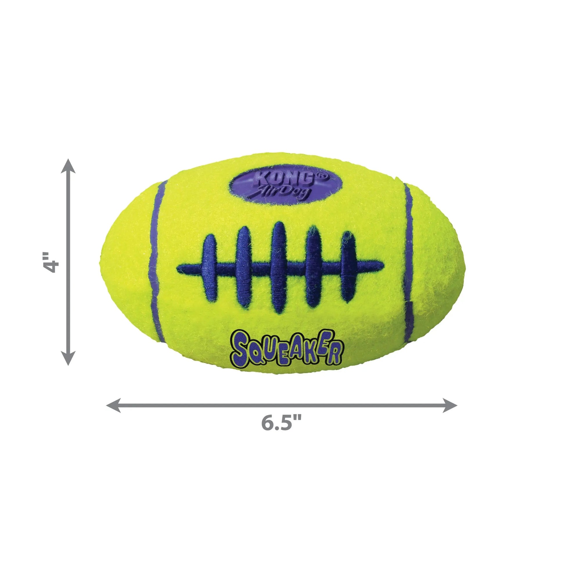 KONG Air Dog Squeaker Football Dog Toy 1ea/LG Kong