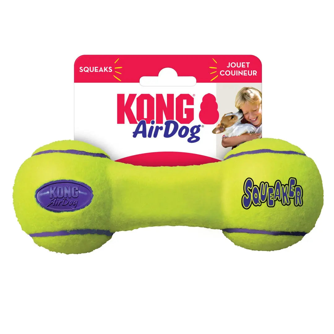 KONG Air Dog Squeaker Dumbbell Dog Toy 1ea/MD Kong