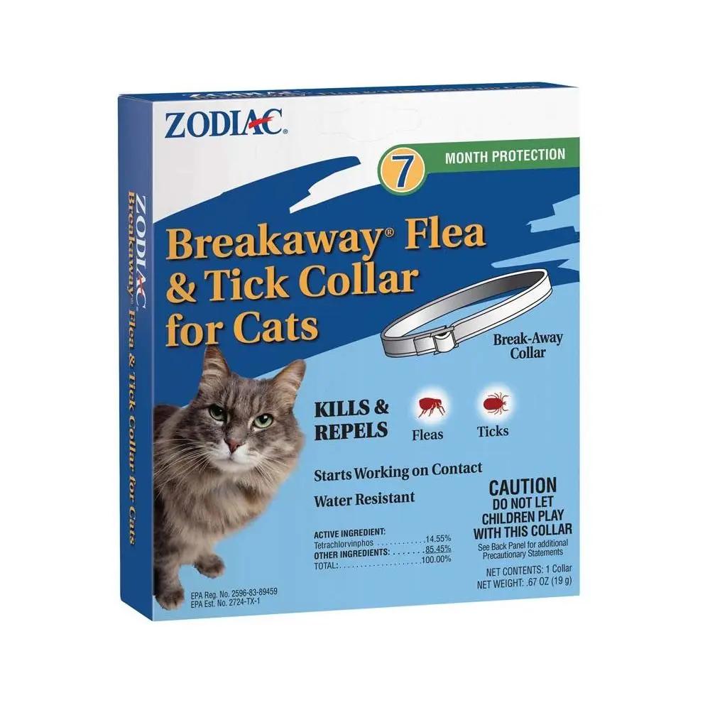 Zodiac Breakaway Flea and Tick Collar for Cats 1ea/1 pk Zodiac