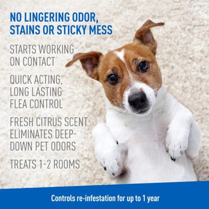 Adams Carpet Powder with Linalool and Nylar 1ea/16 oz Adams