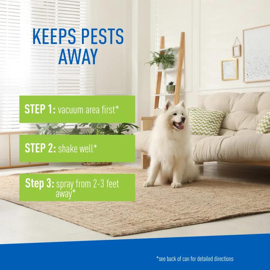 Adams Plus Flea  Tick Carpet Spray, For Indoor Use 1ea/16 oz Adams