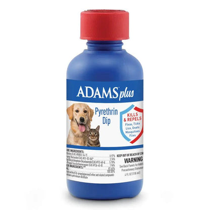 Adams Plus Pyrethrin Dip Clear, 1ea/4 fl oz Adams