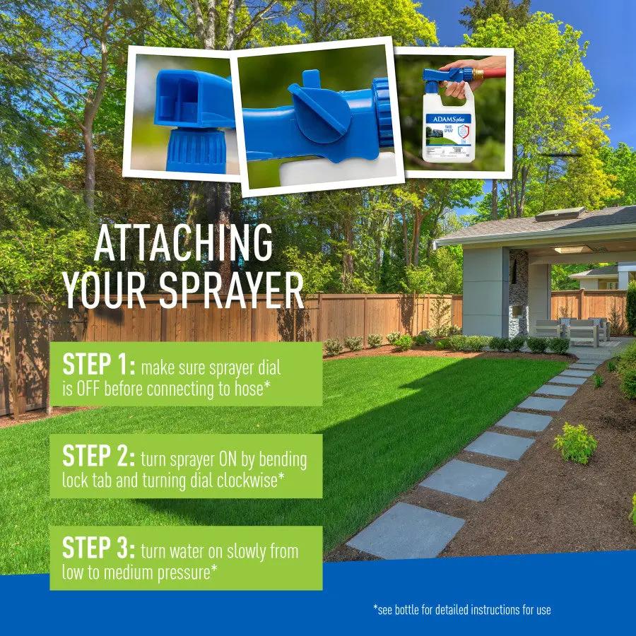Adams Plus Yard Spray 1ea/32 fl oz Adams