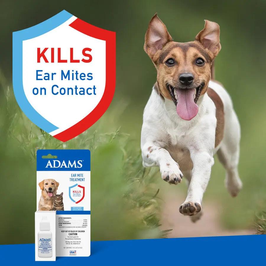 Adams Ear Mite Treatment Clear, 1ea/0.5 fl oz Adams