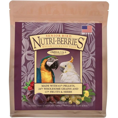 Lafeber Company Senior Bird Nutri-Berries Macaw & Cockatoo Food 1ea/10 oz Lafeber Company