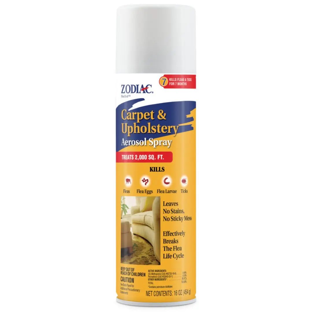 Zodiac Carpet and Upholstery Aerosol Spray 1ea/16 oz Zodiac