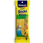 Vitakraft Crunch Sticks Variety Orange, Egg & Banana Flavor Parakeet Treat 1ea/2.4 oz, 3 ct Vitakraft