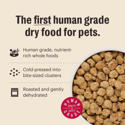 Show full view: The Honest Kitchen Essential Clusters Whole Grain Chicken Dry Dog Food, 20-lb bag slide 7 of 10