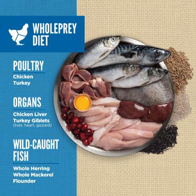 Show full view: ORIJEN Amazing Grains Original High-Protein Dry Dog Food, 30-lb bag slide 4 of 13