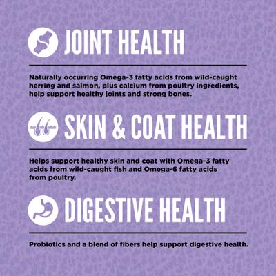 Show full view: ORIJEN Large Breed Adult Grain-Free High-Protein Dry Dog Food, 23.5-lb bag slide 5 of 12