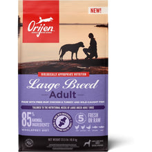 ORIJEN Large Breed Adult Grain-Free High-Protein Dry Dog Food Barkaroo