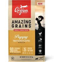 ORIJEN Amazing Grains High-Protein Puppy Dry Dog Food, 22.5-lb bag