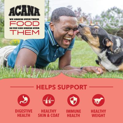 ACANA Red Meat & Grains Beef Pork & Lamb Wholesome Grains Dry Dog Food, 4-lb bag slide 5 of 14