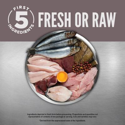 Show full view: ORIJEN Fit & Trim Grain-Free High-Protein Dry Dog Food, 23.5-lb bag slide 4 of 13