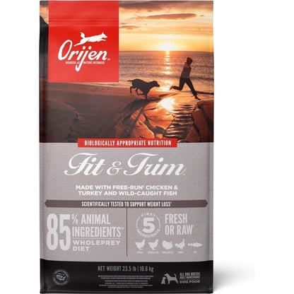 ORIJEN Fit & Trim Grain-Free High-Protein Dry Dog Food Barkaroo