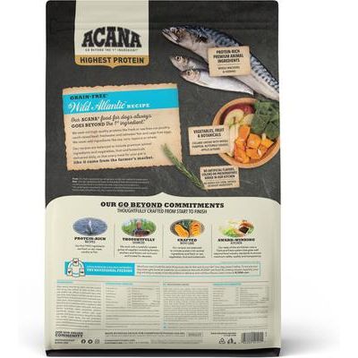 ACANA Wild Atlantic Highest Protein Grain-Free Dry Dog Food, 4.5-lb bag slide 3 of 14