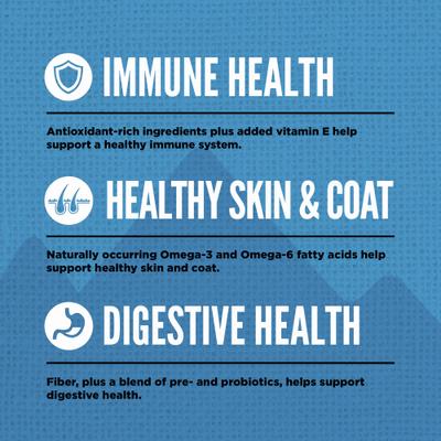 Show full view: ORIJEN Wild Reserve Free-Run Chicken & Grains Dry Dog Food Recipe, 20-lb bag slide 5 of 12