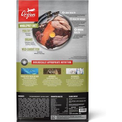 Show full view: ORIJEN Senior Grain-Free High-Protein Dry Dog Food, 23.5-lb bag slide 3 of 14