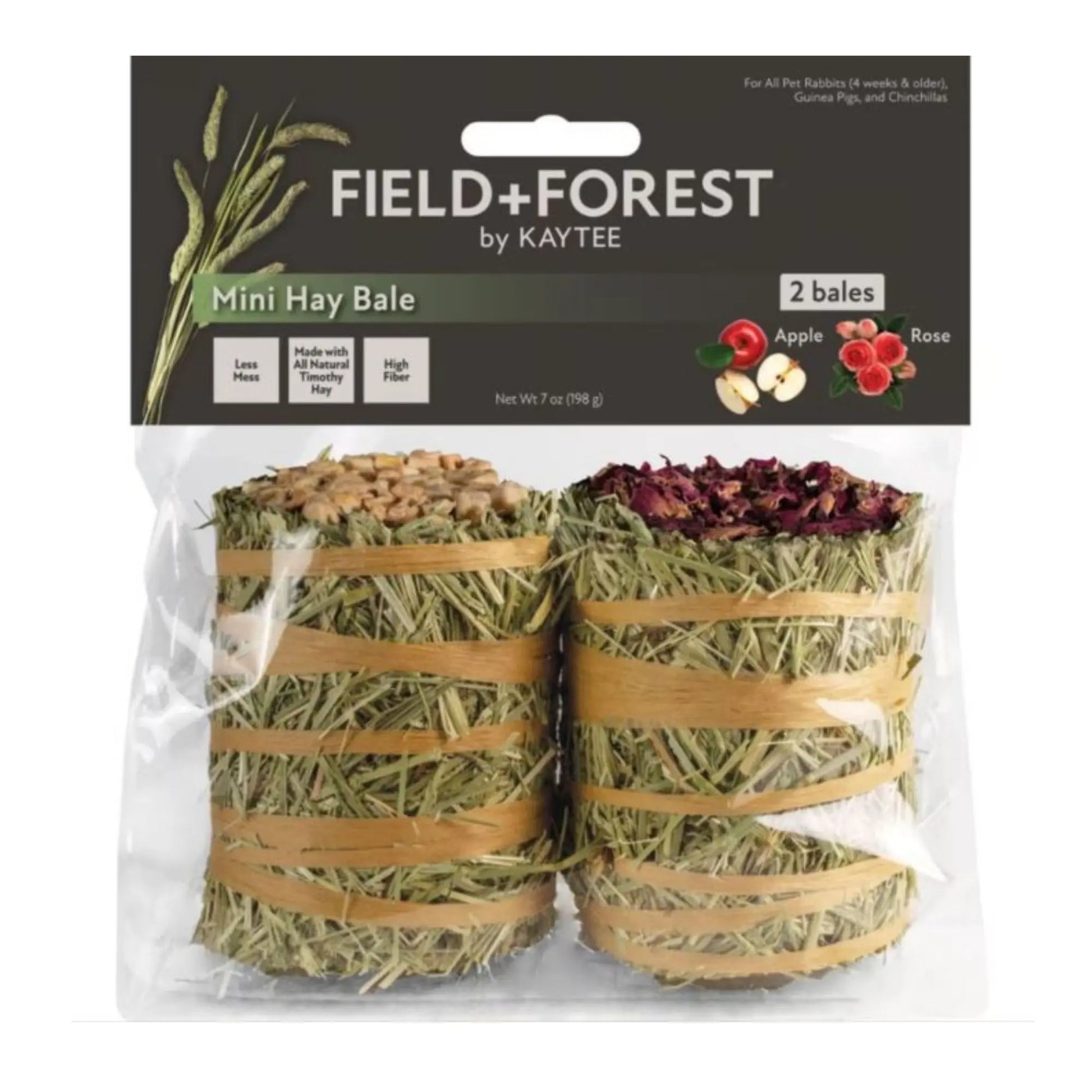 Field + Forest Mini Hay Bales Apple/Rose 7oz.-2 Pk Field + Forest