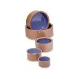 Spot Crock Small Animal Dish Blue; Grey 3 in Ethical Pet