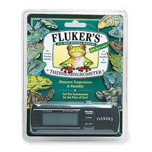 Fluker's Digital Thermo-Hygrometer Black 1ea