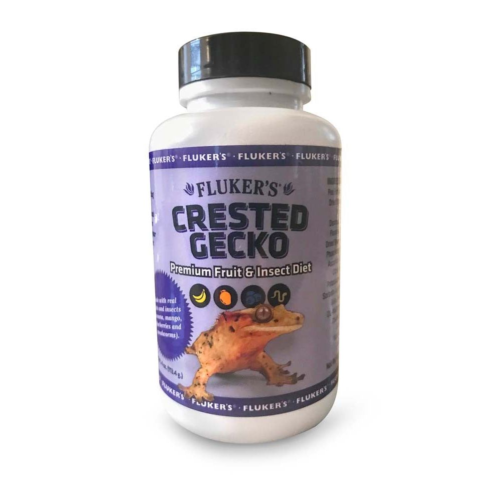 Fluker's Premium Crested Gecko Fruit and Insect Diet Supplement 1ea/4 oz