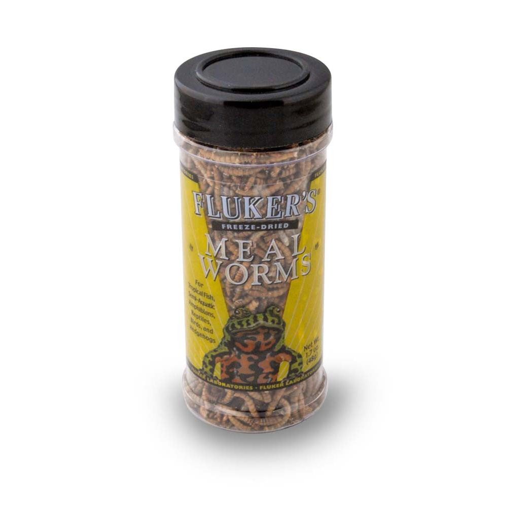 Fluker's Freeze Dried Mealworms Reptile Food 1ea/1.7 oz