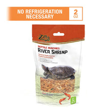 Zilla Reptile Munchies River Shrimp 1ea/Resealable Bag, 2 oz Zilla