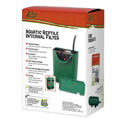 Zilla Aquatic Reptile Internal Filter, 1ea/20 gal Zilla