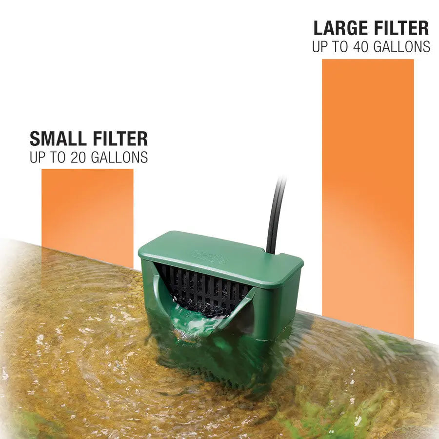 Zilla Aquatic Reptile Internal Filter, 1ea/20 gal Zilla