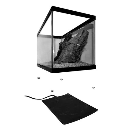 Zilla Terrarium Heat Mats Black 1ea/Mini, 1-5 gal, 4 W Zilla