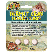 Zoo Med Hermit Crab Mineral Block 1ea/0.15 oz