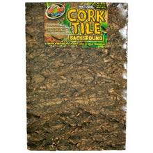 Zoo Med Natural Cork Tile Background Brown 1ea/12In X 18 in, MD