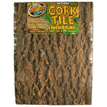 Zoo Med Natural Cork Tile Background Brown 1ea/18In X 24 in, XL