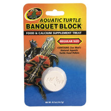 Zoo Med Aquatic Turtle Banquet Block 1ea/Regular