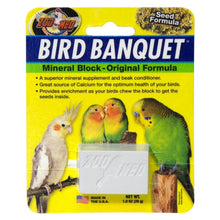 Zoo Med Bird Banquet Original Seed Formula Mineral Block White 1ea/1 oz, 1 ct, SM