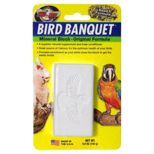 Zoo Med Bird Banquet Original Seed Formula Mineral Block White 1ea/5 oz, 1 ct, LG