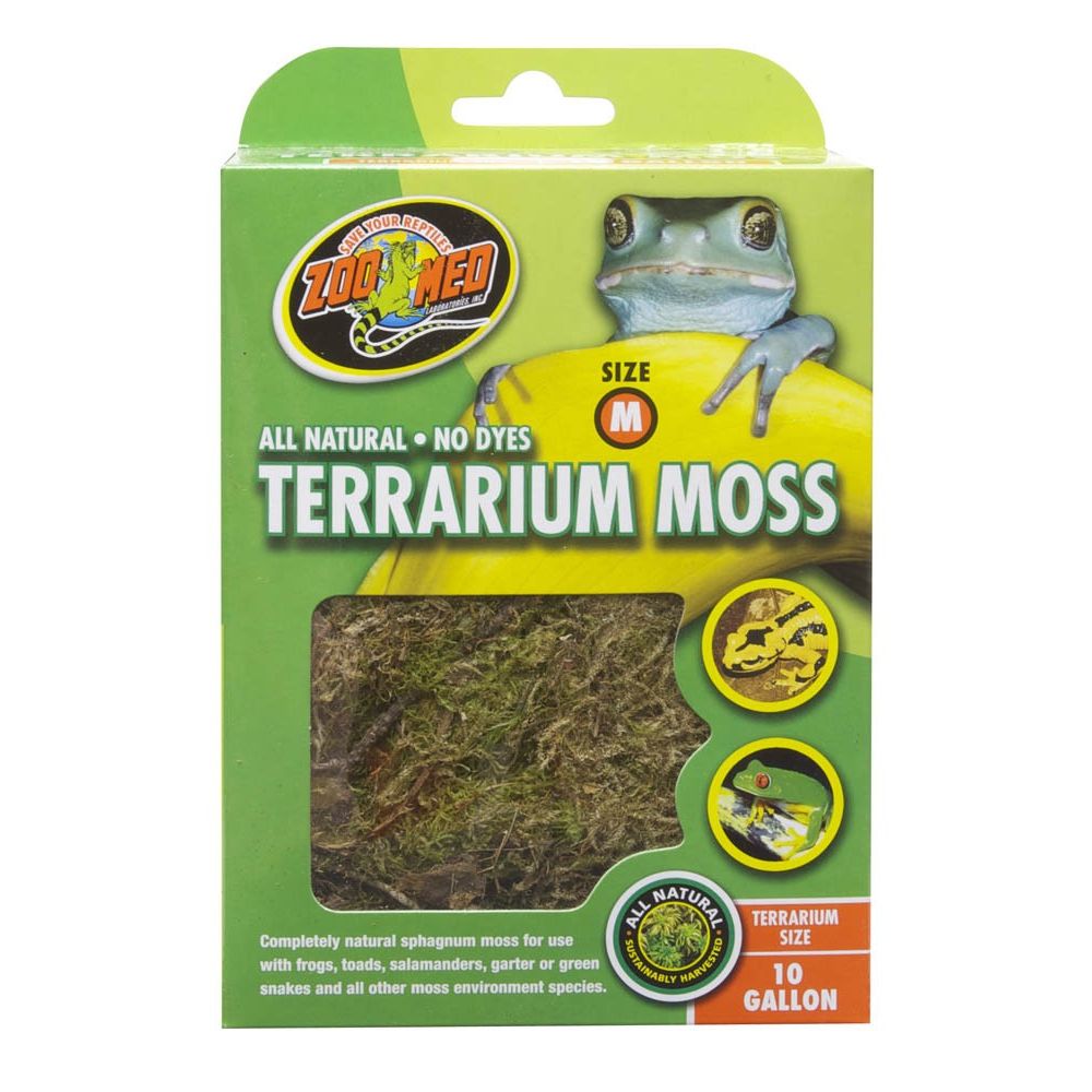 Zoo Med Terrarium Moss Substrate Green 1ea/10 gal, MD