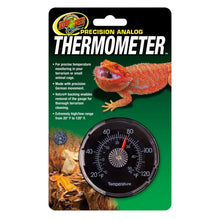 Zoo Med Precision Analog Thermometer Black 1ea